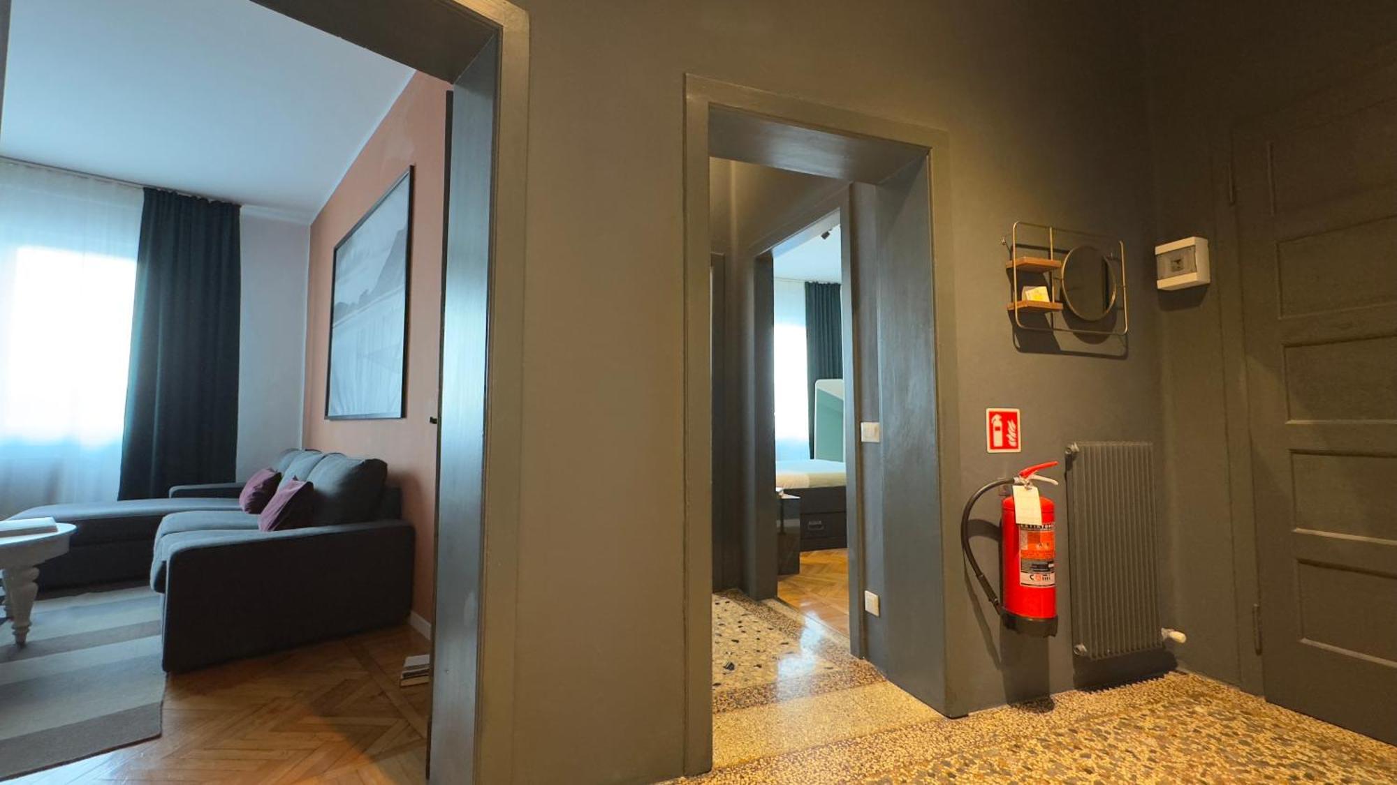 Br Treviso Train Station Apartments Bagian luar foto